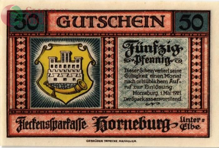 ГЕРМАНИЯ 50 ПФЕННИГОВ (НОТГЕЛЬД) 1
