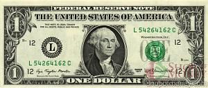 США 1 ДОЛЛАР 1