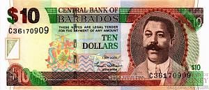 БАРБАДОС 10 ДОЛЛАРОВ 1