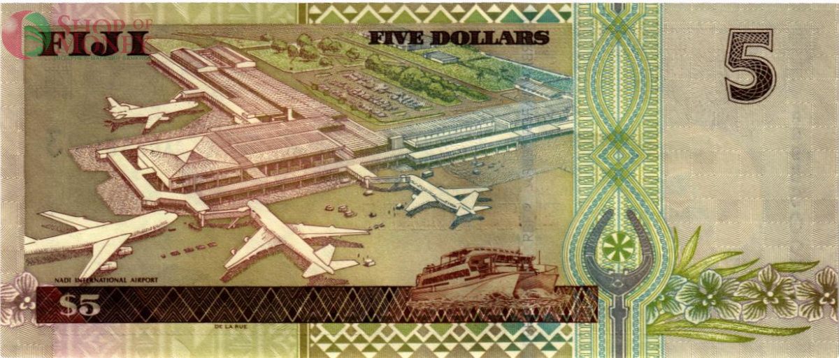 ФИДЖИ 5 ДОЛЛАРОВ 2