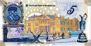 ШОТЛАНДИЯ 5 ФУНТОВ (ROYAL BANK OF SCOTLAND) 2
