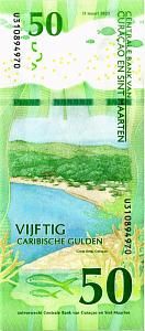 КЮРАСАО И СИНТ-МАРТЕН 50 ГУЛЬДЕНОВ 2
