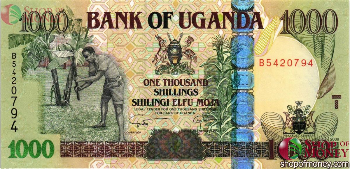 УГАНДА 1000 ШИЛЛИНГОВ 1