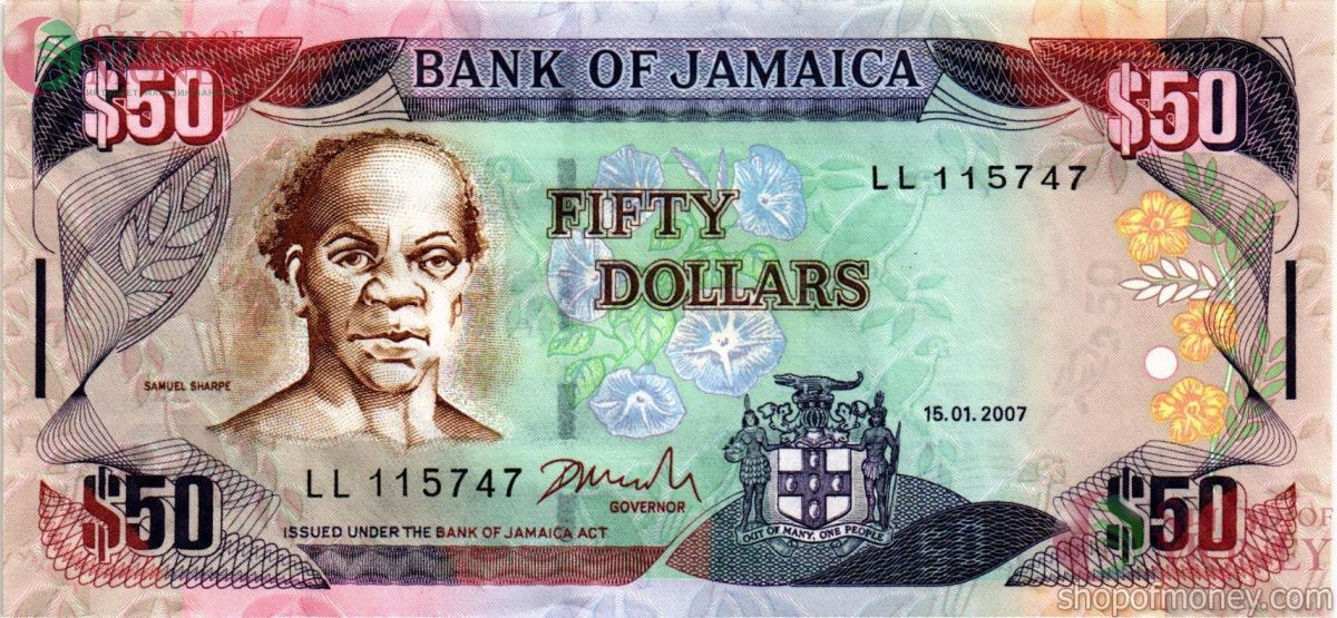 ЯМАЙКА 50 ДОЛЛАРОВ 1