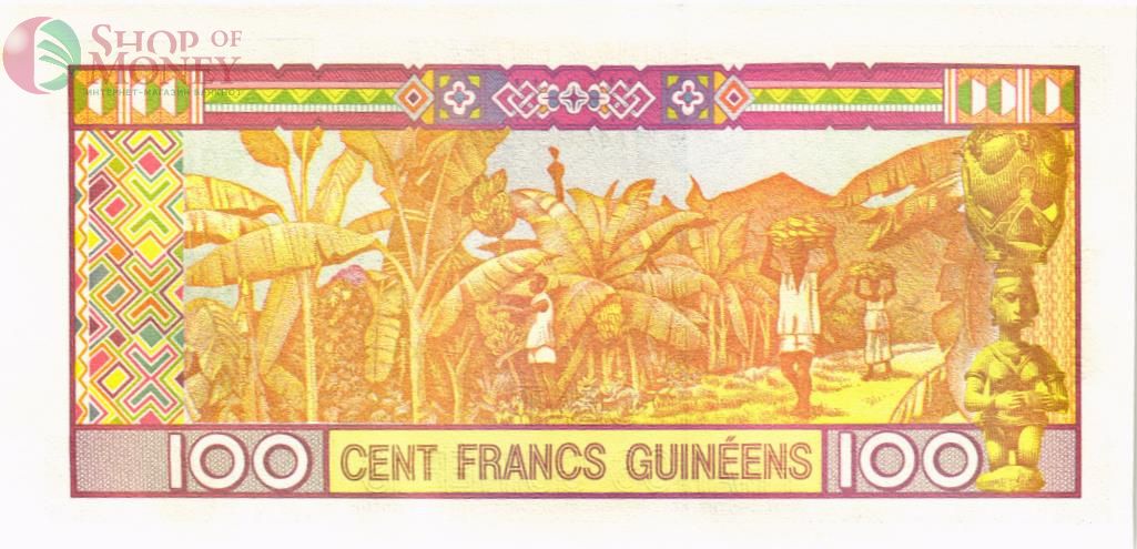 ГВИНЕЯ 100 ФРАНКОВ 2