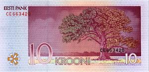 ЭСТОНИЯ 10 КРОН 2