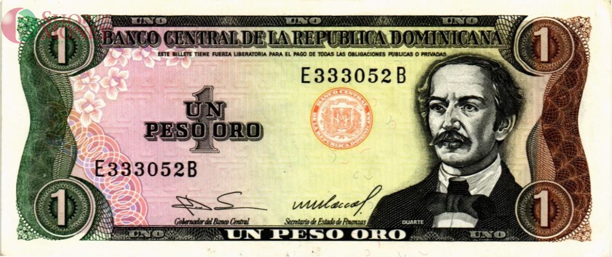 ДОМИНИКАНСКАЯ РЕСПУБЛИКА 1 ПЕСО 1