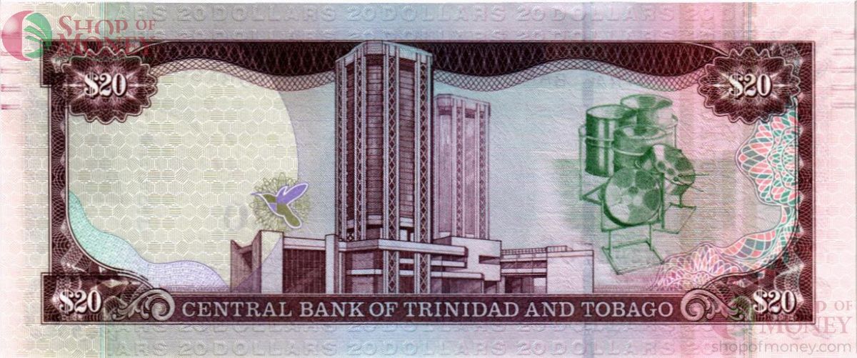 ТРИНИДАД И ТОБАГО 20 ДОЛЛАРОВ 2