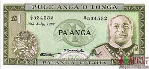 ТОНГА 1 ПААНГА 1