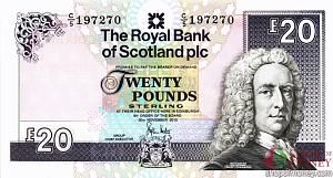 ШОТЛАНДИЯ 20 ФУНТОВ 1