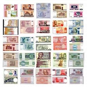 НАБОР 100 БАНКНОТ 2