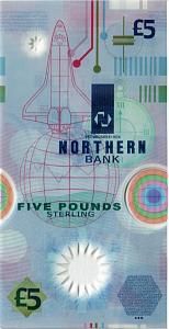 СЕВЕРНАЯ ИРЛАНДИЯ 5 ФУНТОВ (NORTHERN BANK) 2