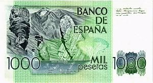 ИСПАНИЯ 1000 ПЕСЕТ 2