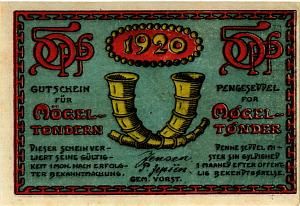 ДАНИЯ-ГЕРМАНИЯ 50 ПФЕННИГОВ (НОТГЕЛЬД) 2