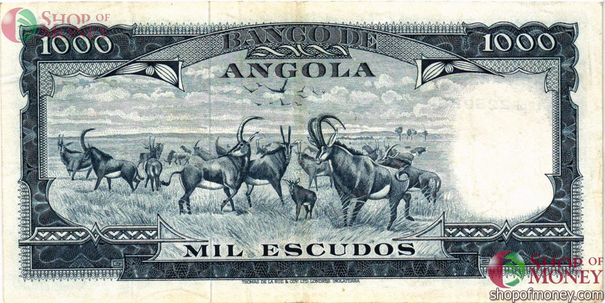 АНГОЛА 1000 ЭСКУДО 2