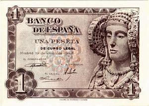 ИСПАНИЯ 1 ПЕСЕТА 1