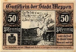 ГЕРМАНИЯ 50 ПФЕННИГОВ (НОТГЕЛЬД) 2