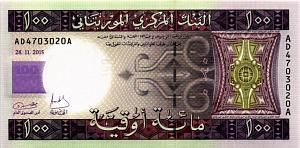 МАВРИТАНИЯ 100 УГИЙ 1