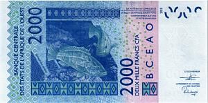 WAS - ТОГО 2000 ФРАНКОВ (T) 2