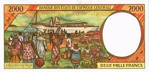 CAS - ЦАР 2000 ФРАНКОВ (F) 2