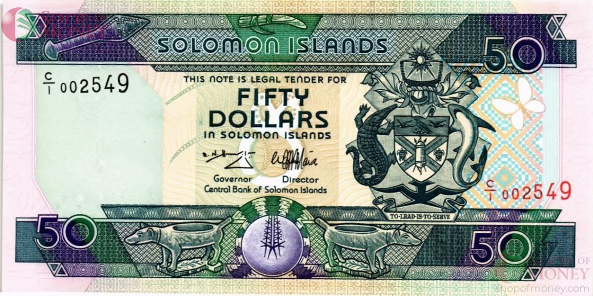 СОЛОМОНОВЫ ОСТРОВА 50 ДОЛЛАРОВ (C/1) 1