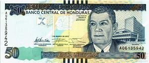 ГОНДУРАС 50 ЛЕМПИР 1