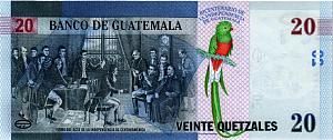 ГВАТЕМАЛА 20 КЕТСАЛЬ 2