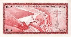 ЛЮКСЕМБУРГ 100 ФРАНКОВ 2