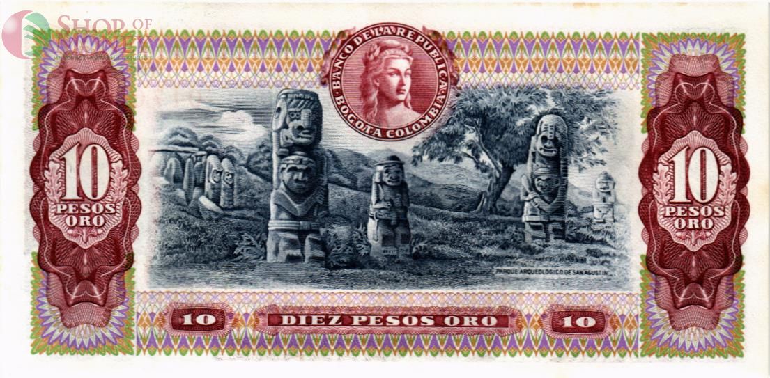 КОЛУМБИЯ 10 ПЕСО (AZ) 2