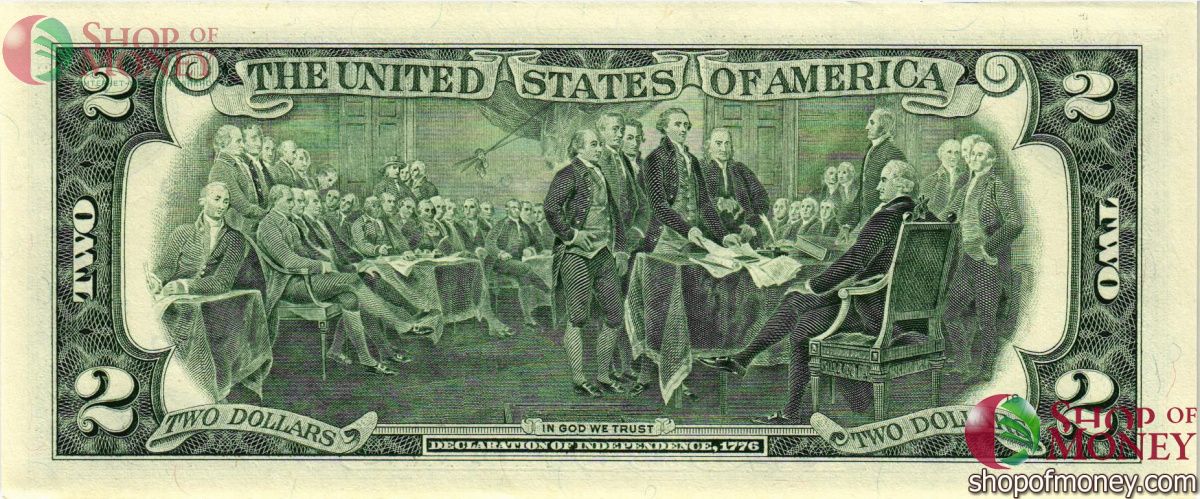 США 2 ДОЛЛАРА (L-Сан Франциско) 2