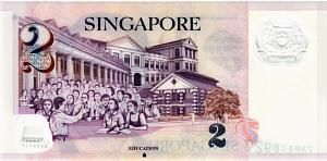СИНГАПУР 2 ДОЛЛАРА 2