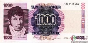 НОРВЕГИЯ 1000 КРОН 1