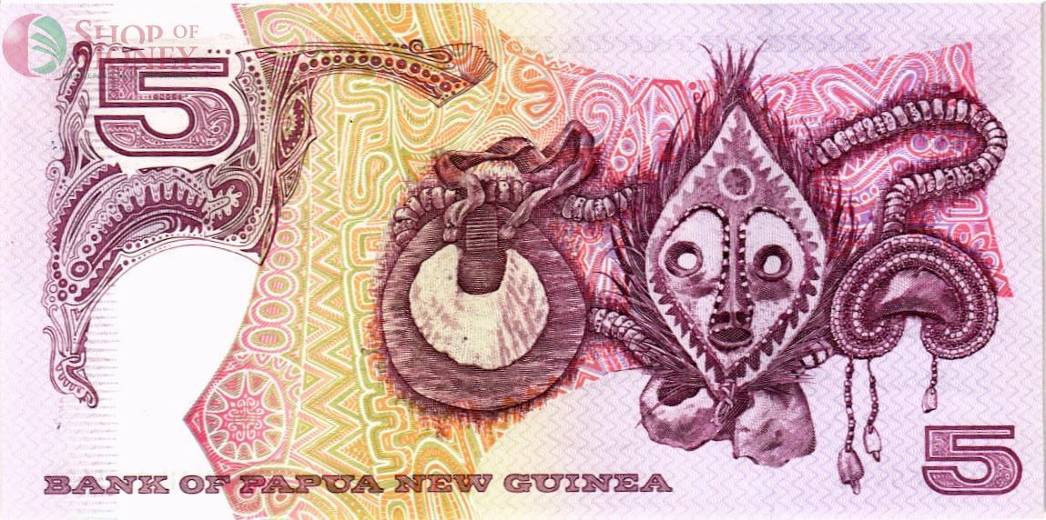 ПАПУА-НОВАЯ ГВИНЕЯ 5 КИНА 2