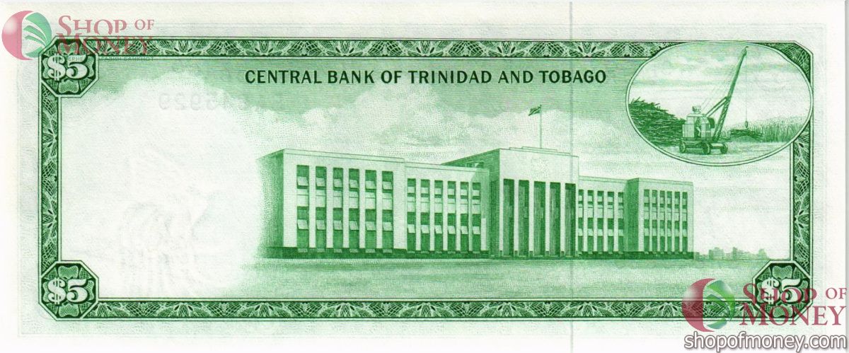 ТРИНИДАД И ТОБАГО 5 ДОЛЛАРОВ 2