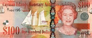 КАЙМАНОВЫ ОСТРОВА 100 ДОЛЛАРОВ 1