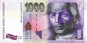 СЛОВАКИЯ 1000 КРОН 1