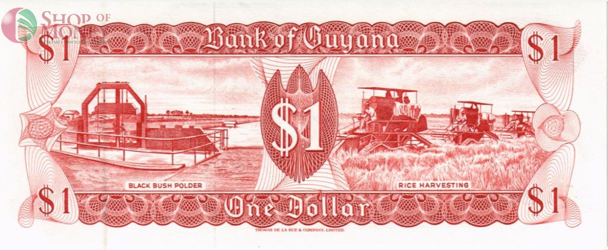 ГАЙАНА 1 ДОЛЛАР 2