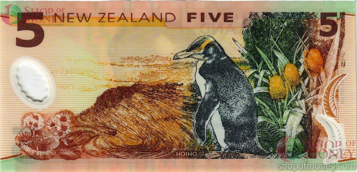 НОВАЯ ЗЕЛАНДИЯ 5 ДОЛЛАРОВ 2