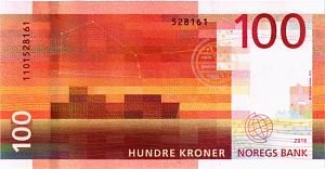 НОРВЕГИЯ 100 КРОН 2