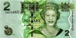 ФИДЖИ 2 ДОЛЛАРА 1