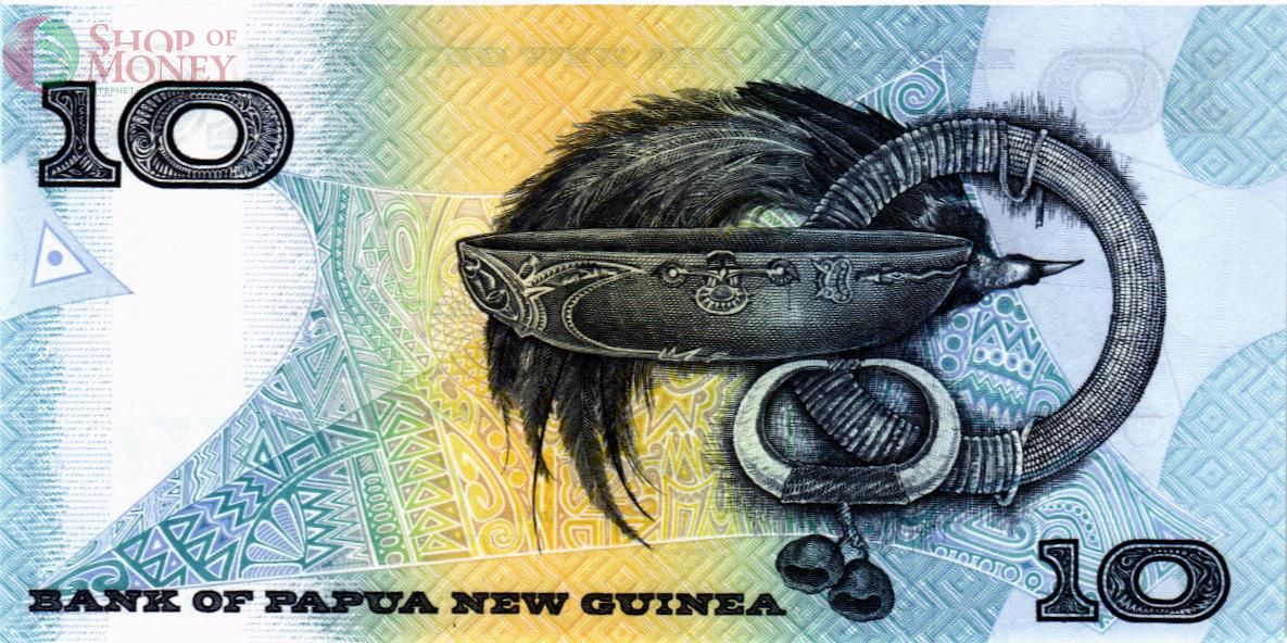 ПАПУА-НОВАЯ ГВИНЕЯ 10 КИНА 2