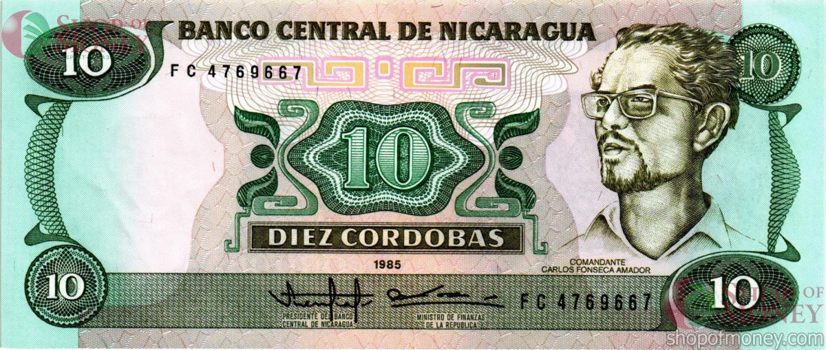 НИКАРАГУА 10 КОРДОБА 1