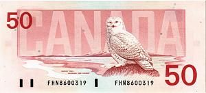 КАНАДА 50 ДОЛЛАРОВ 2