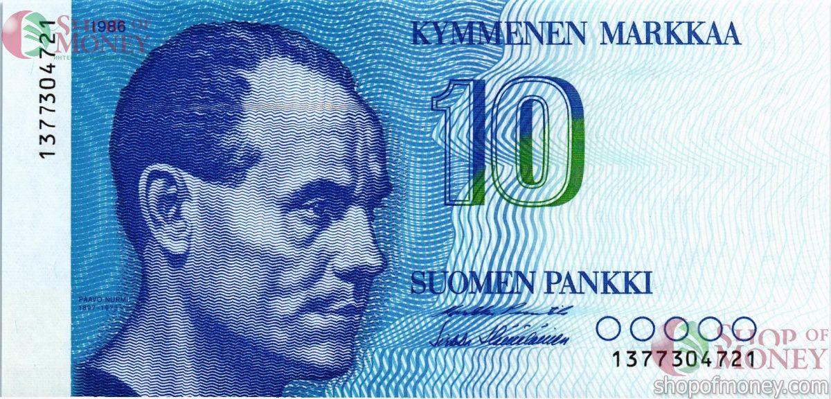 ФИНЛЯНДИЯ 10 МАРОК 1