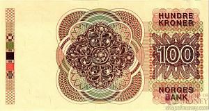 НОРВЕГИЯ 100 КРОН 2