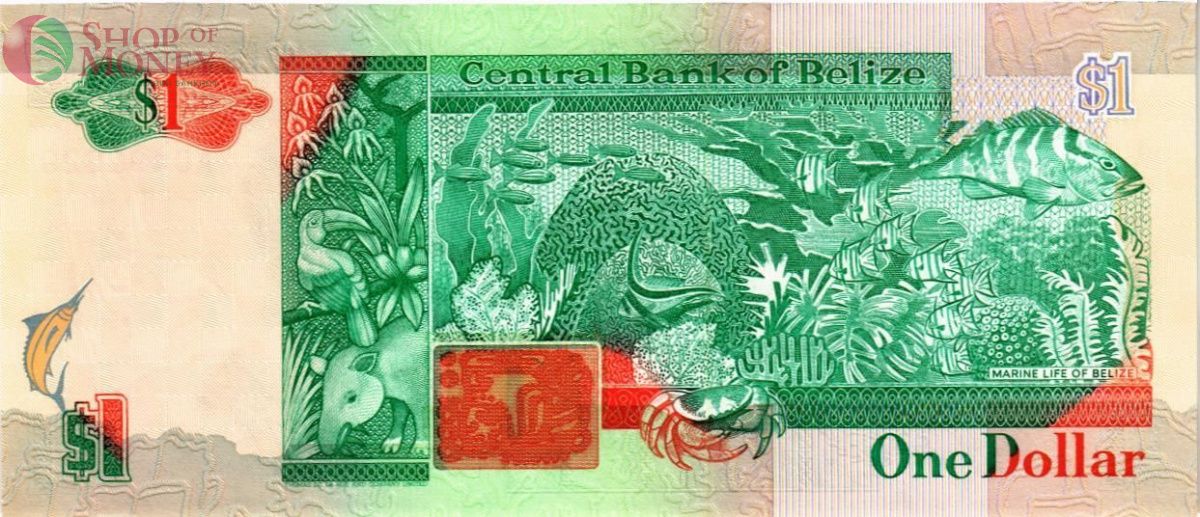 БЕЛИЗ 1 ДОЛЛАР 2