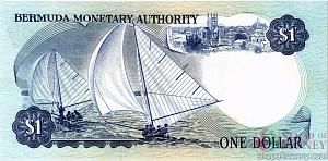 БЕРМУДСКИЕ ОСТРОВА 1 ДОЛЛАР 2