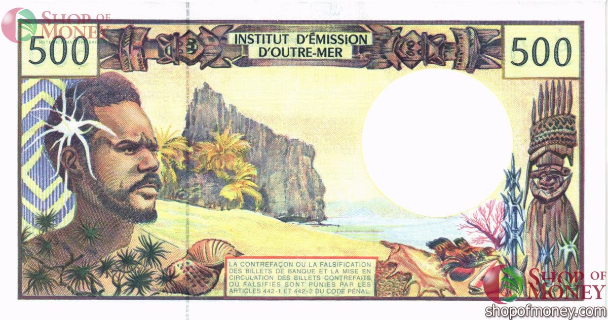ФРАНЦУЗСКАЯ ПОЛИНЕЗИЯ 500 ФРАНКОВ 2
