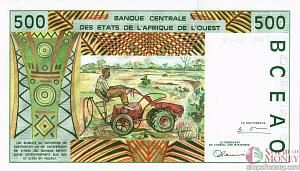 БЕНИН 500 ФРАНКОВ 2