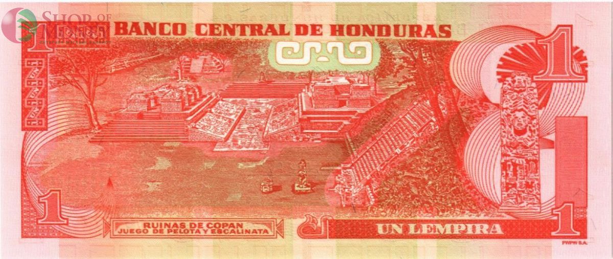 ГОНДУРАС 1 ЛЕМПИРА 2